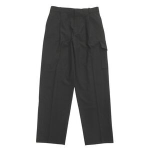 22aw BOTTEGA VENETA Asymmetric Cargo Pants Slacks Wool Triangle Flap 46